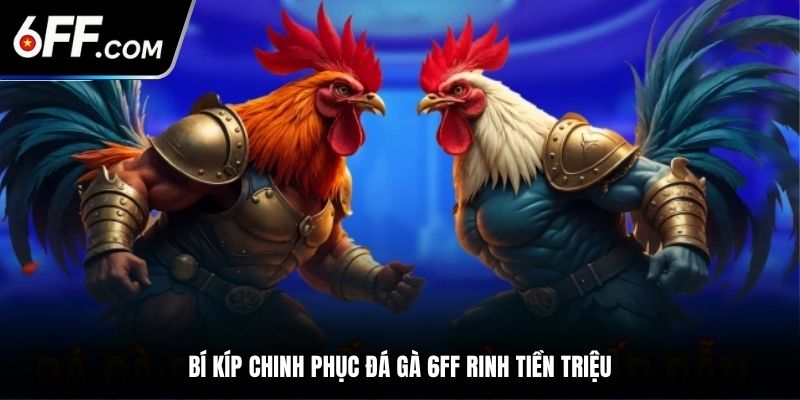 Bí kíp chinh phục đá gà 6FF rinh tiền triệu